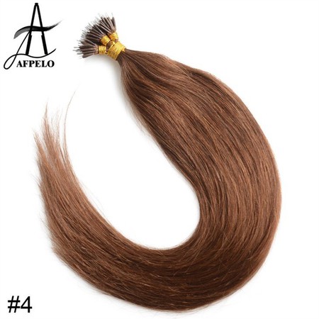Natural Nano ring hair extensions