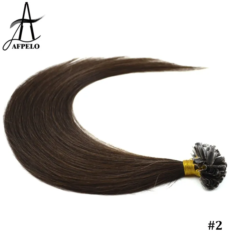 Extensões de cabelo U Tip Remy